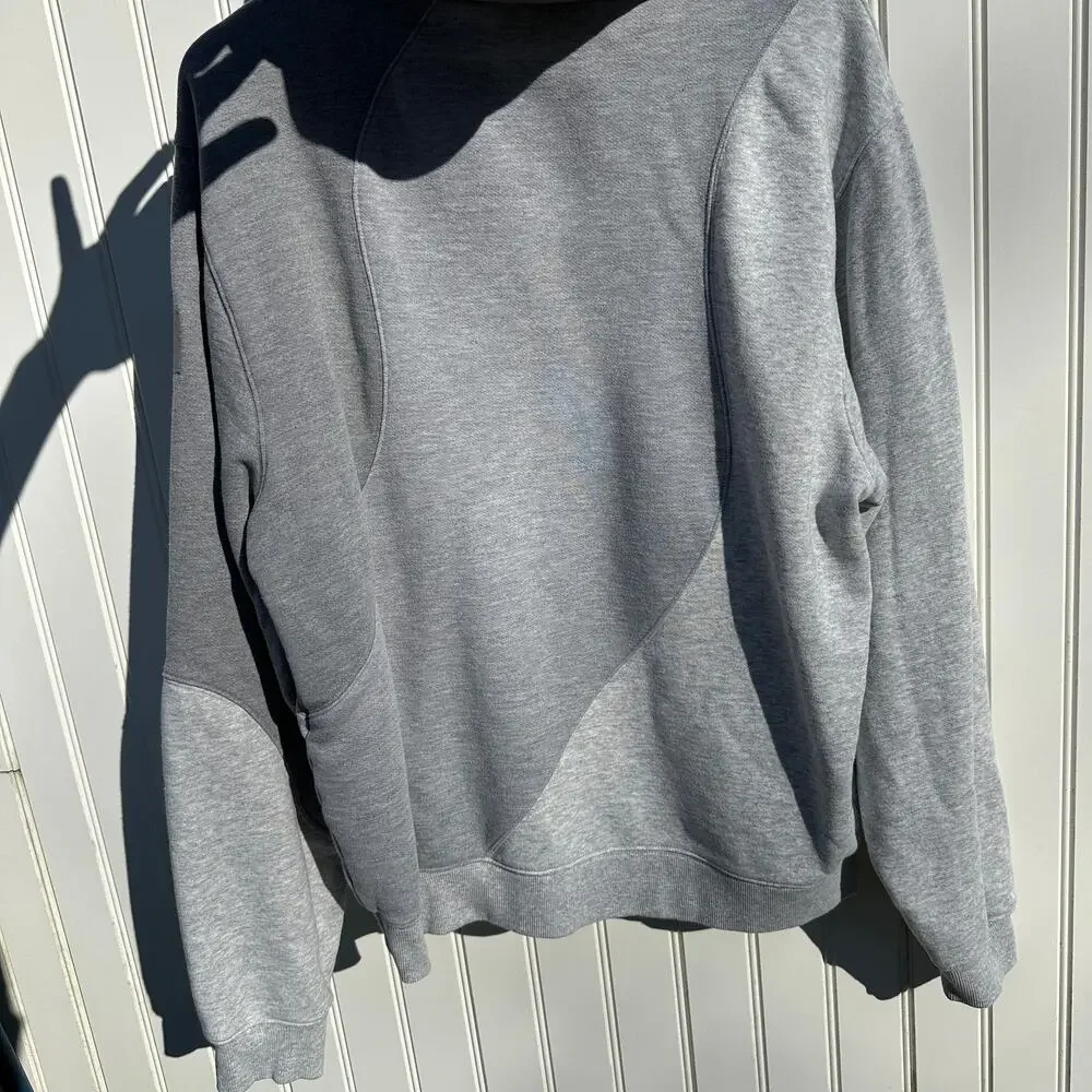 Alo Yoga Make Waves Hoodie Small Womens / XS Mens Athletic Heather Grey Tonal - Picture 16 of 16